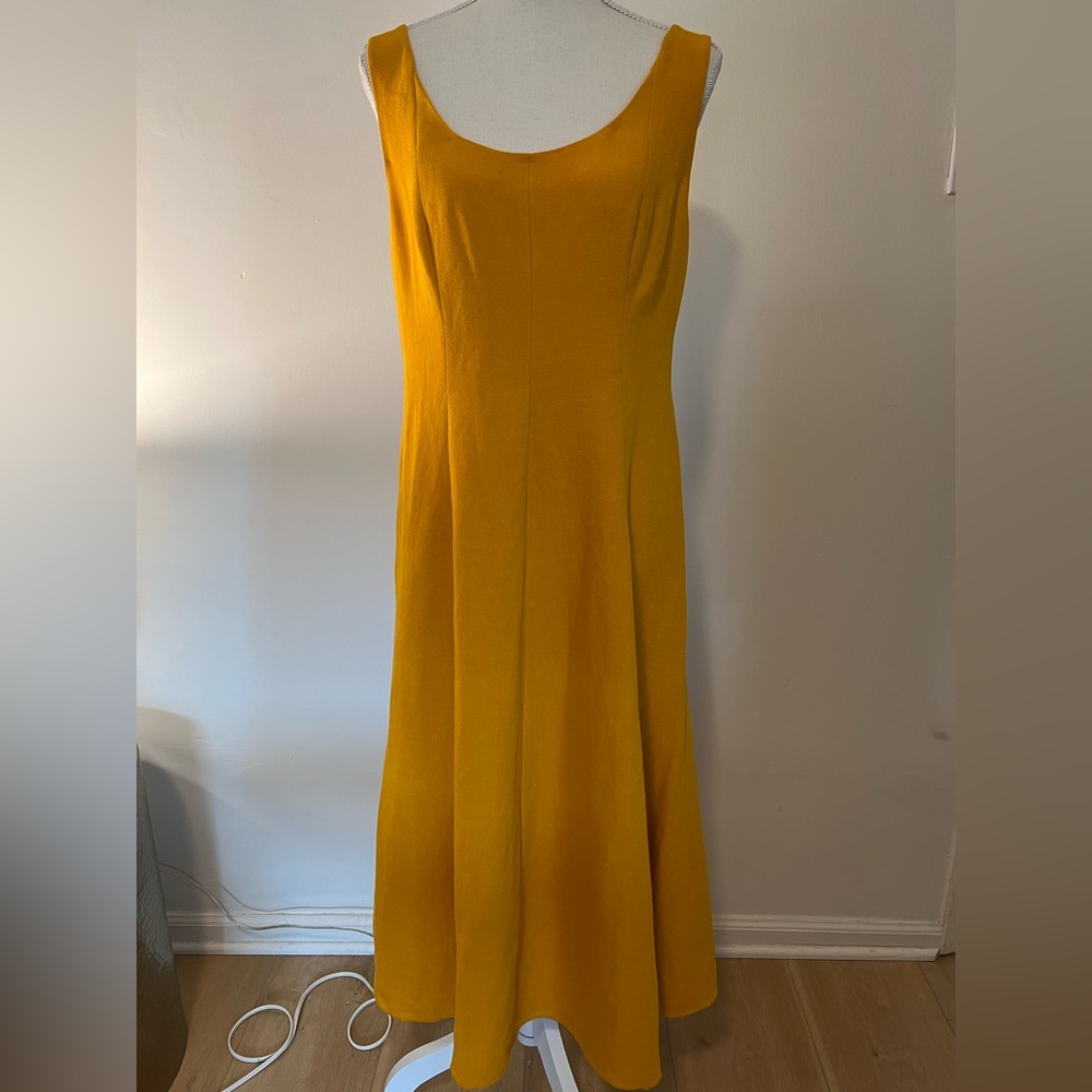 NWT - Vince Linen Blend Tank Dress